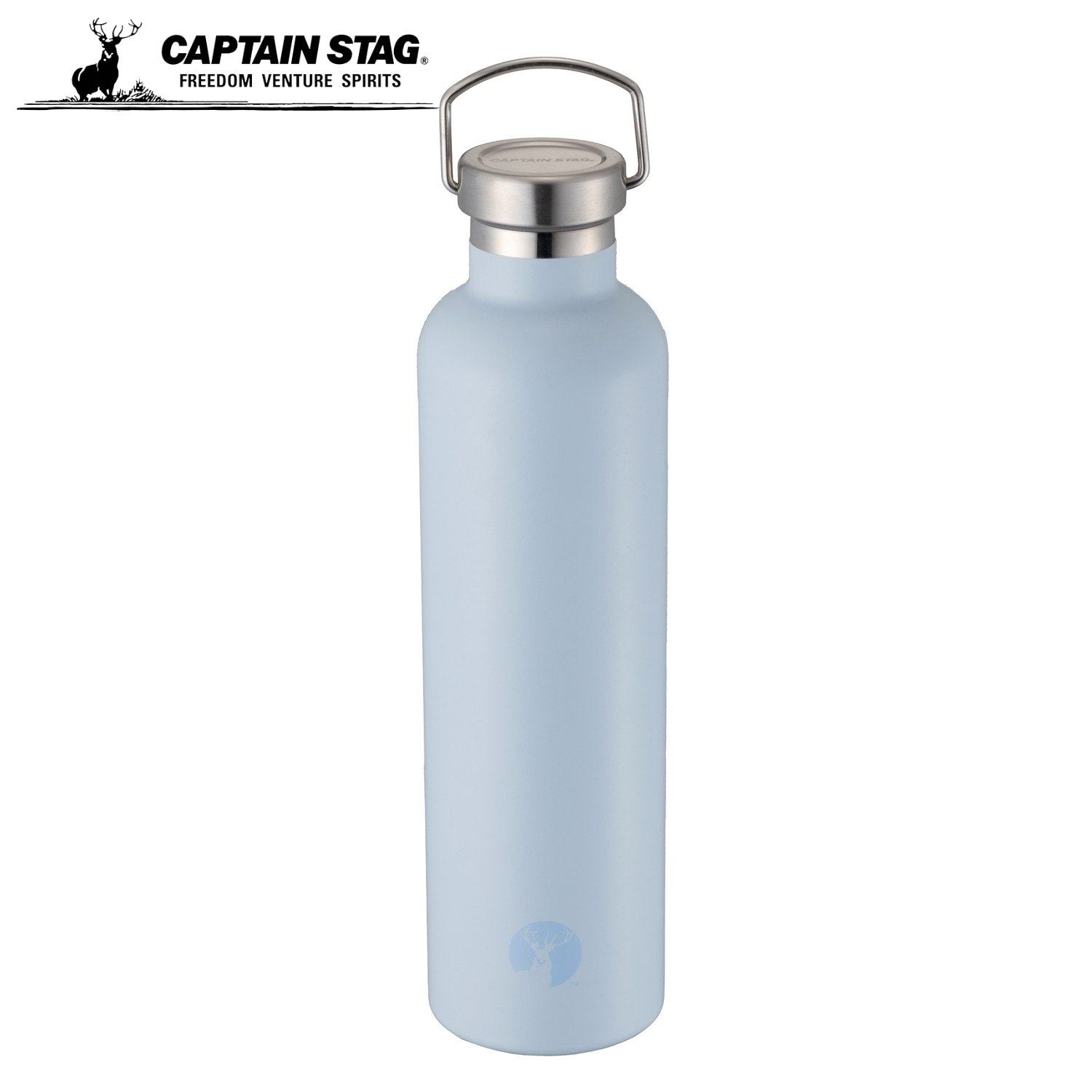 351350毫升至500毫升 - 【4月24日20時〜お買い物マラソン】 キャプテンスタッグ(CAPTAIN STAG) スポーツボトル 水筒 直飲み ダブルステンレス 真空断熱 保冷 保温 NEW HDボトル 1000ml アイスブルー UE-3669
