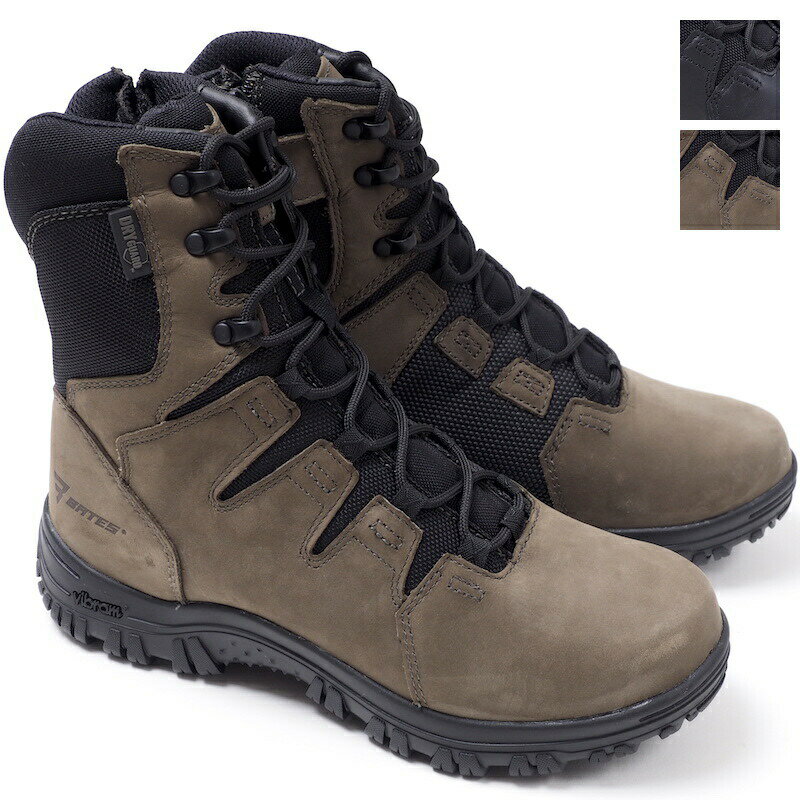 BATES(ベイツ) 2590/Black 2593/Combat Olive OPS10 DRY GUARD Tactical Boots サイドジップ 透湿性防水 Vibramソール 【中田商店】