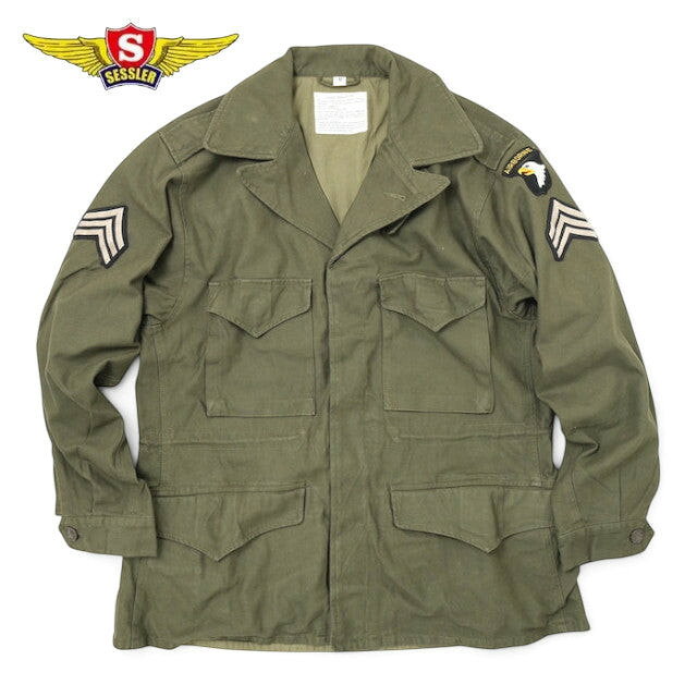 SESSLER（セスラー）M-43 Field Jacket OD [101空挺師団パッチ付き]【中田商店】