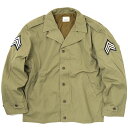 SESSLER（セスラー） M-41 Field Jacket Khaki パッチ付 三等軍曹 ウォッシュ加工 【中田商店】