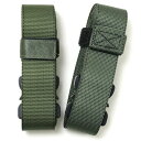 US（米軍放出品）Litter Strap 2 Set 担架固定用2本セット Cobra Buckle 45mm OD