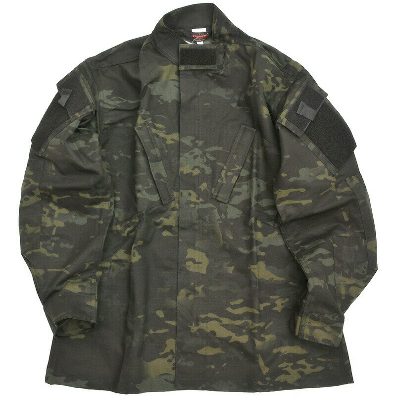 TRU-SPEC（トゥルースペック）TRU Tactical Response Uniform Shirt  タクティカル レスポンス ユニフォーム シャツ マルチカム ブラック