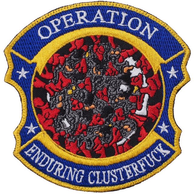 Military Patch（ミリタリーパッチ）OPERATION ENDURING CLUSTERFUCK フルカラー 