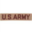 Military Patch（ミリタリーパッチ）US（米軍放出品）U.S. ARMY TAPE[デザート][ナイロン]