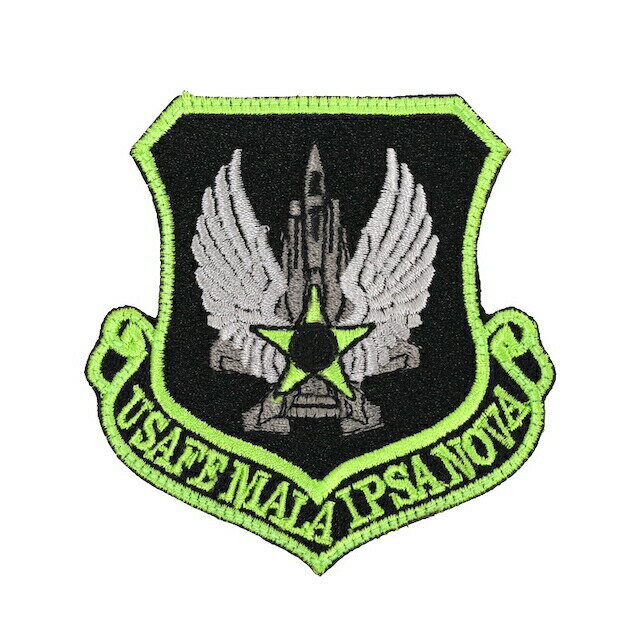 Military Patch（ミリタリーパッチ）USAFE MALA IPSA NAVA 495FS [フック付き]