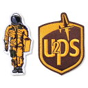 Military Patch（ミリタリーパッチ）U-2 UPS & パイロット 2枚セット [ベルクロ付き]