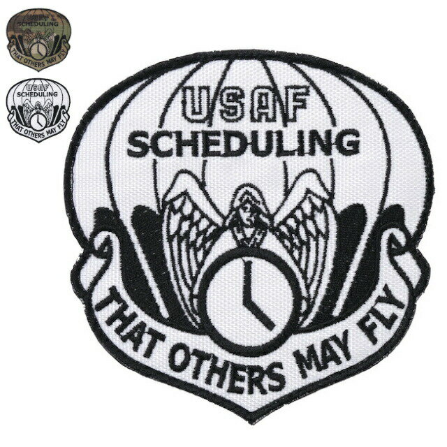 Military Patch（ミリタリーパッチ）USAF SCHEDULING 