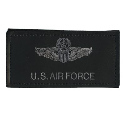 Military Patch（ミリタリーパッチ）USAF Name Tag Master マスター エアフォース ネームタグ [フック付き]【中田商店】