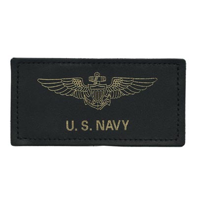 Military Patch（ミリタリーパッチ）USN Name Tag ネイビー ネームタグ フック付き 【中田商店】