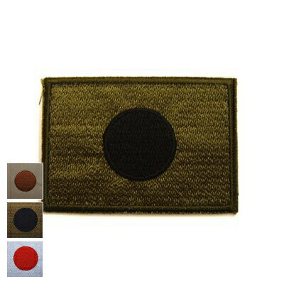 樂天商城 - Military Patch（ミリタリーパッチ）日本国旗　日の丸パッチ　[3色][中／4.5cm×6.5cm]