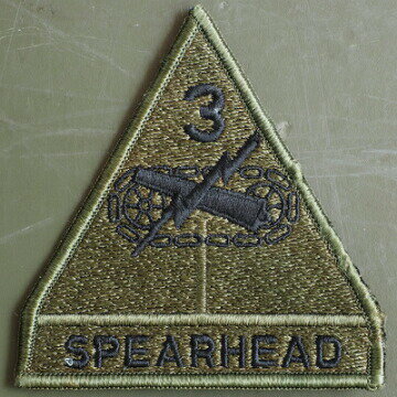 Military Patch（ミリタリーパッチ）米陸軍 第3機甲師団 サブデュード