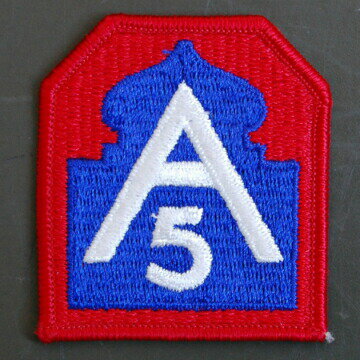 Military Patch（ミリタリーパッチ）陸軍 アメリカ北方陸軍 第5軍 [フルカラー]