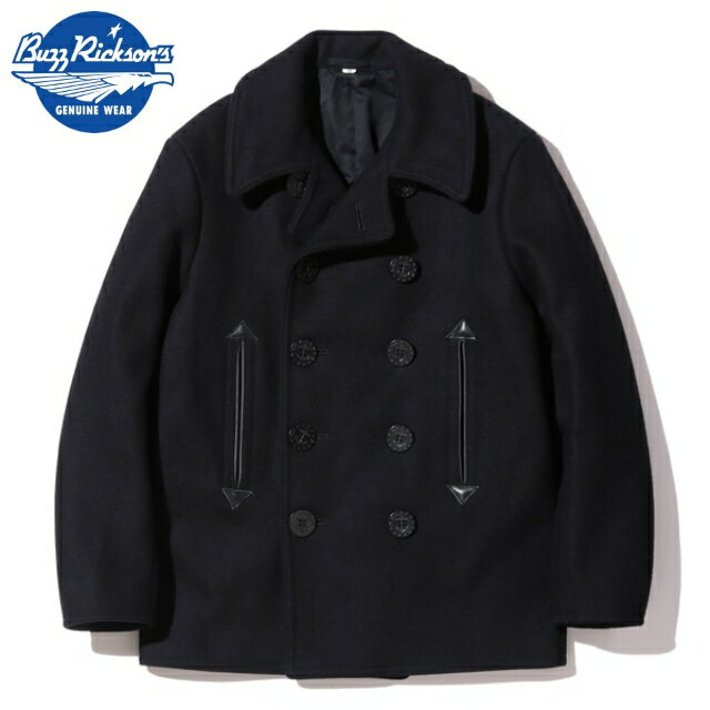 樂天商城 - WILLIAM GIBSON （ウイリアムギブソン）Type BLACK PEA COAT by BUZZ RICKSON'S [BR12394]