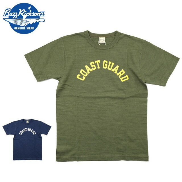 樂天商城 - BUZZ RICKSON'S（バズリクソン）SLUB YARN T-SHIRT COAST GUARD Tシャツ [BR79567]