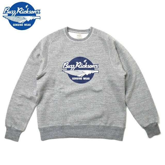 BUZZ RICKSON’S（バズリクソンズ） FREEDOM SLEEVE SWEAT SHIRTS “BUZZ RICKSON'S” [BR69507]