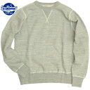 リー トレーナー メンズ BUZZ RICKSON'S（バズリクソン）セットイン スリーブ スウェット シャツ ヘザーグレー Set-In Sleeve Sweat Shirts Heather Gray[BR65622]