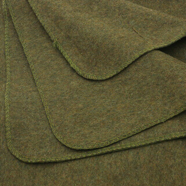 CAPTAIN TOM’sのUS ミリタリー ウールブランケット OD [MEDICAL刺繍入り][US Wool Blanket]｜アングル3