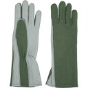 US(米軍放出品) NOMEX パイロットグローブ Sage Green [NOMEX SUMMER FLYER'S GLOVES GS/FRP-2 SAGE GREEN]