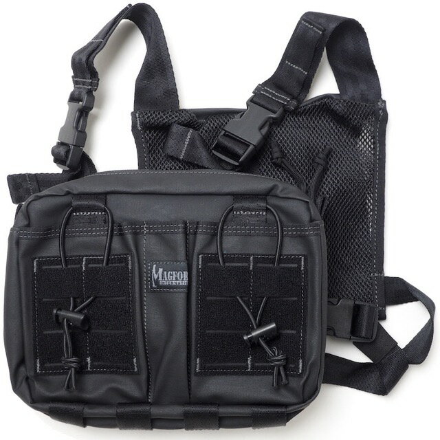 楽天CAPTAIN　TOM’sMAGFORCE（マグフォース）Entourage Chest Rig Black [MF-3571][アントラージュチェストリグ][500DナイロンPVCコーティング]