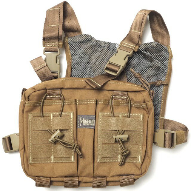 楽天CAPTAIN　TOM’sMAGFORCE（マグフォース）Entourage Chest Rig Tan [MF-3571][アントラージュチェストリグ][500Dナイロンテフロンコーティング]