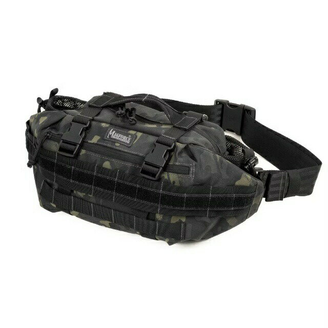 Men'S Bag - MAGFORCE（マグフォース）Walker-Tac Waistpack [MF-A3316][Black Camo][ウォーカータック ウエストパック]