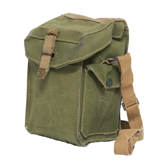 ワールドサープラス イギリス軍 1940’S ガスマスクバッグ [WW2 ショルダーバッグ ...
