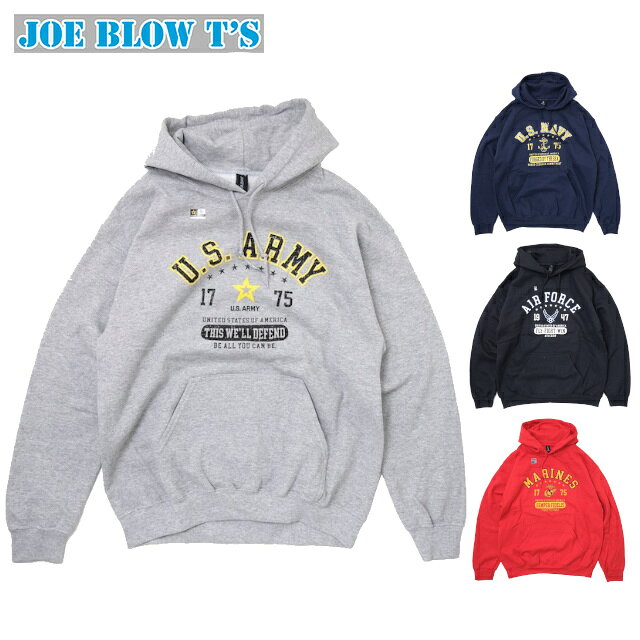 JOE BLOW T'S MILITARY スウェットパーカー