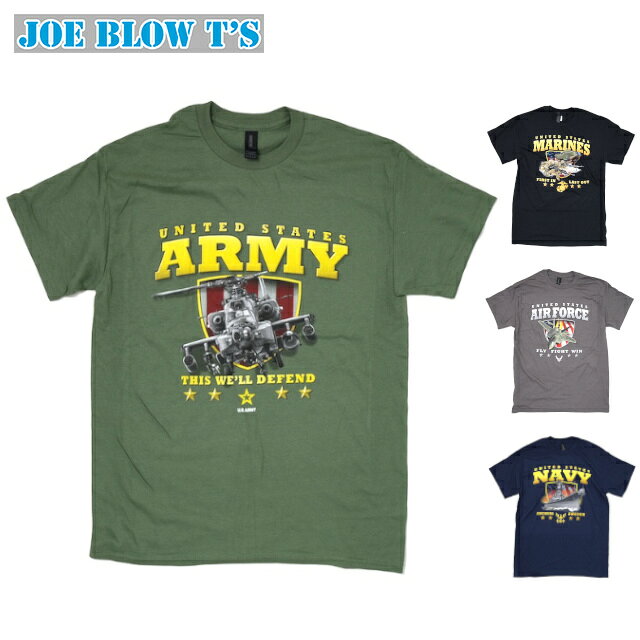 樂天商城 - JOE BLOW T'S MILITARY TEE ミリタリー Tシャツ[4色][グラフィックプリント]