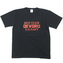 Military Style（ミリタリースタイル）DEVGRU RED TEAM BP T-SHIRT 2018 デブグル レッド チーム バックプリント ショートスリーブ Tシャツ