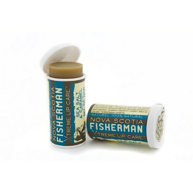 NOVA SCOTIA FISHERMAN（ノバスコシアフィッシャーマン）Lip Balm リップバーム - シーソルト&キャラメル
