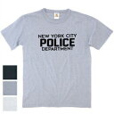ALL KING（オールキング）NEW YORK CITY POLICE DEPARTMENT S/S Tシャツ 3色