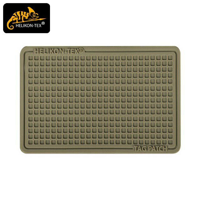 樂天商城 - Helikon-Tex（ヘリコンテックス）Tag Patch 60x40mm PVC [3個セット][フック付]
