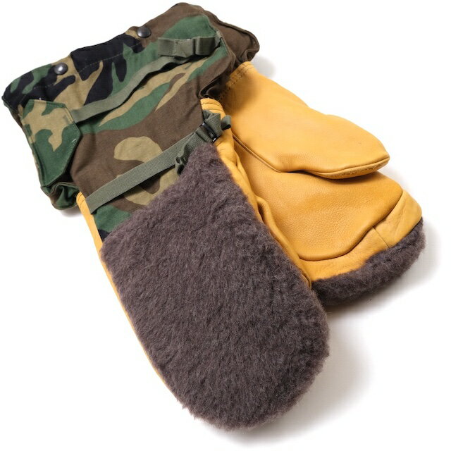 US（米軍放出品）Extreme Cold Weather（ECW）Mitten Set Woodland [エクストリームコールドウェザーミ..