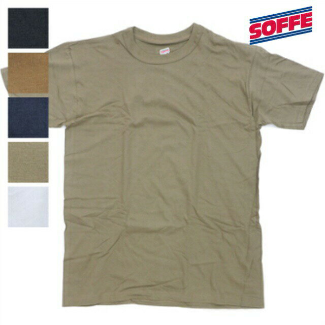 SOFFE(ソフィー)Crew Neck 3 Pack Tee 682M-3 Made IN USA 100 combed ringspun cotton jersey 5色