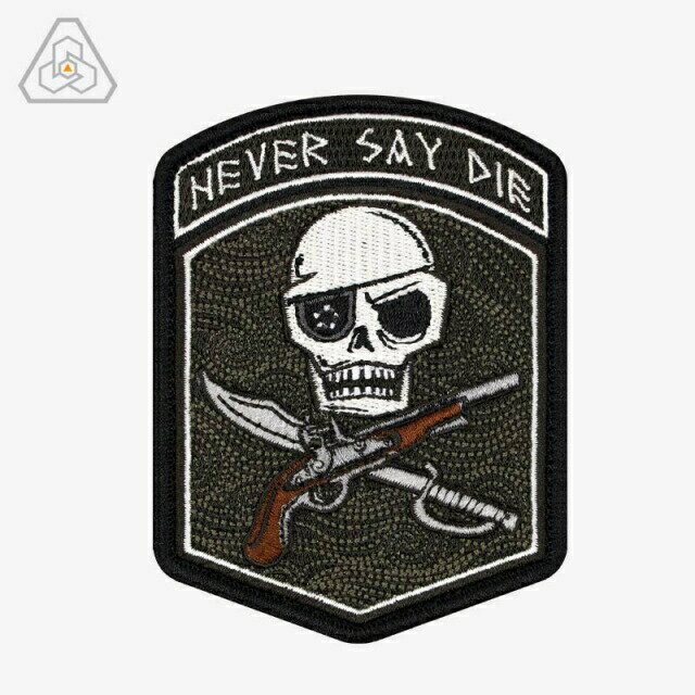 PROMETHEUS DESIGN WERX (プロメテウスデザインワークス) PDW Never Say Die v9 Morale Patch [フック付き]