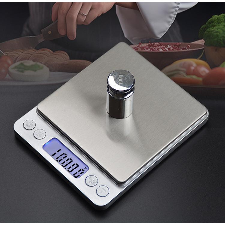 キッチンスケール デジタル はかり 秤 デジタルスケール 3kg 電池式 秤量器 計り機 デジタル 料理 お菓子作り