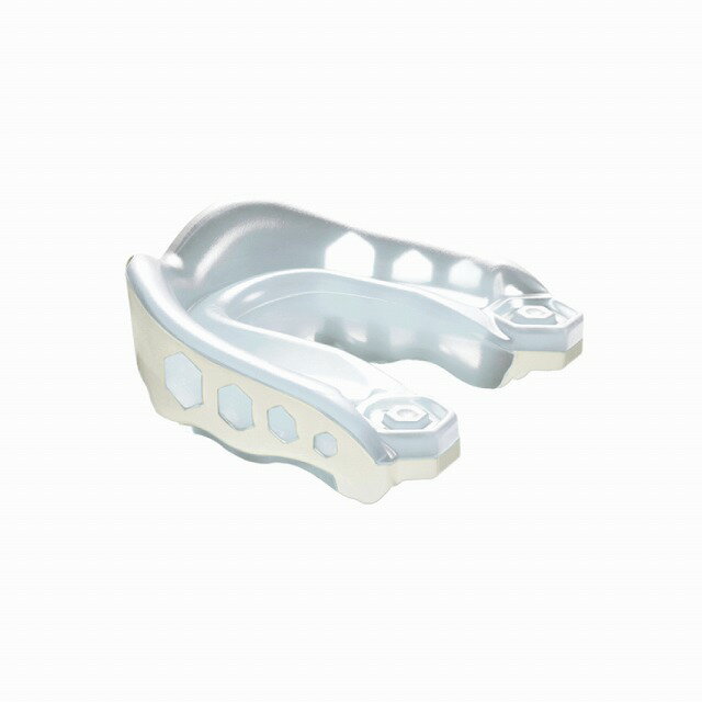 【SHOCKDOCTOR】 ショックドクター マウスガード GEL MAX ジェルマックス ユース 子供用 (ホワイト) ラグビー 6195Y