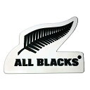 【ALL BLACKS】 オールブラックス ロゴ マグネット シルバーファーン ラグビー 【ネコポス送料無料】