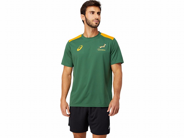 【ASICS】アシックス スプリングボクスホームファンショートスリーブトップ'21 2111A912