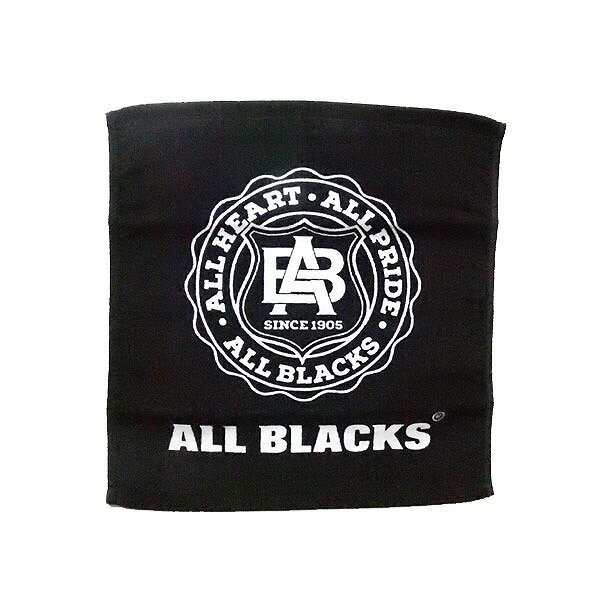 【ALL BLACKS】オールブラックス ハンドタオル AB34324