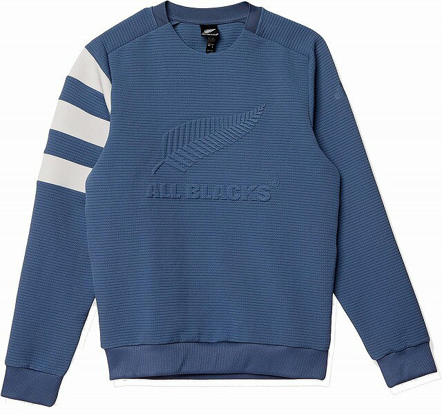 【adidas】アディダス オールブラックス クルーネックスウエット ラグビー スウェットシャツ GEW35