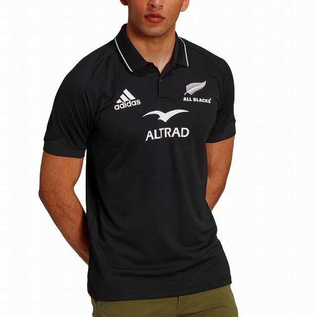 adidas アディダス ALLBLACKS オールブラックス ホーム ポロシャツ ラグビー DC970