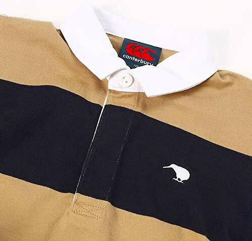 CANTERBURY カンタベリー ロングスリーブ ラグビージャージ ワンピース キッズ ラ...