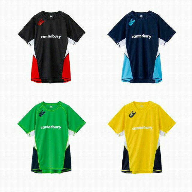 【CANTERBURY】カンタベリー プラクティスティ メンズ 半袖 Tシャツ 練習用 トレーニング用 ラグビー PRACTICE TEE CCC RG32152