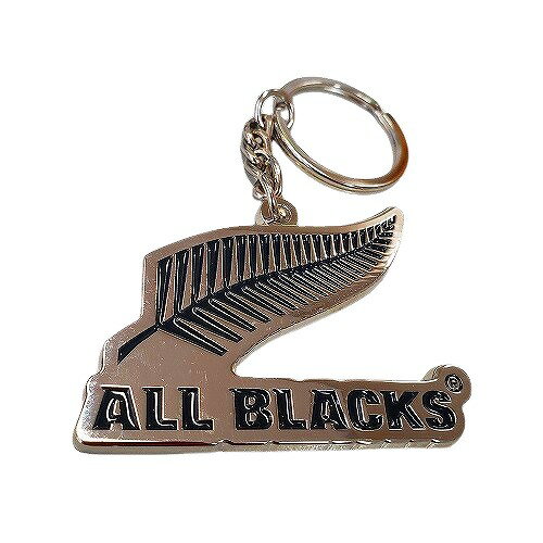 ALL BLACKS オールブラックス メタル キーリング キーホルダー ラグビー ニュージーランド代表 オフィシャルグッズ