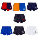CANTERBURY カンタベリー ラグビーショーツ RUGBY SHORTS ラグビー パンツ ポケット付き レフリー RG24515