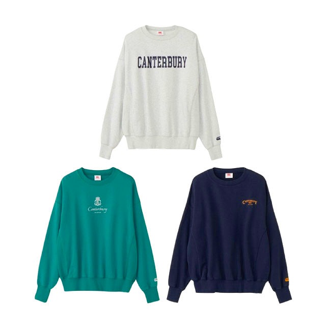 Rakuten - CANTERBURY カンタベリー ヘビー スウェット シャツ ユニセックス ラグビー 長袖 CCC RA425110