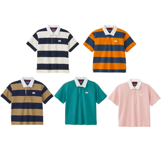 CANTERBURY カンタベリー ショート スリーブ ラグビー ジャージ キッズ ジュニア ラグビー 半袖 CCC RAJ325220