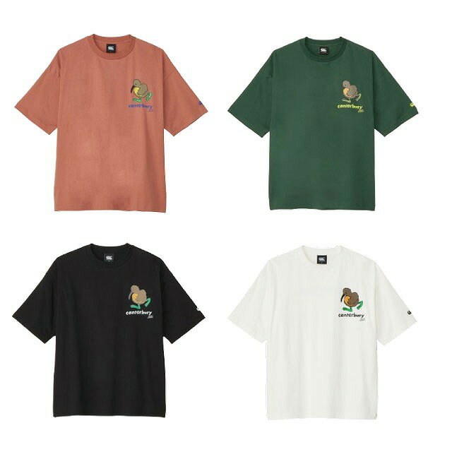 Rakuten - CANTERBURY カンタベリー S/S ティー キウイ ラグビー カジュアル トップス 半袖 RSU32617