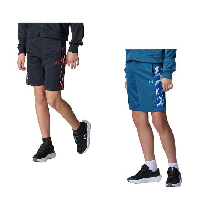 UNDER ARMOUR アンダーアーマー UAプリント ブロック トラック ショーツ ハーフパンツ ショートパンツ ジュニア キッズ 子ども 6012500
